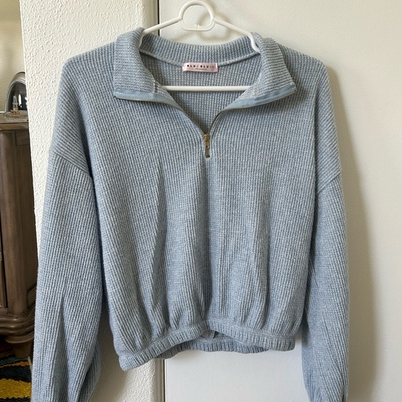 NEW blue quarter zip - Frankie Phoenix - Picture 2 of 6